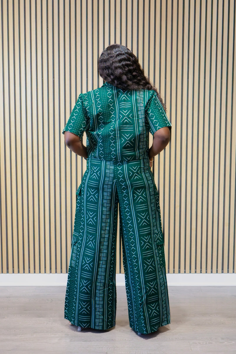 TRIBAL CHIC SET- GREEN